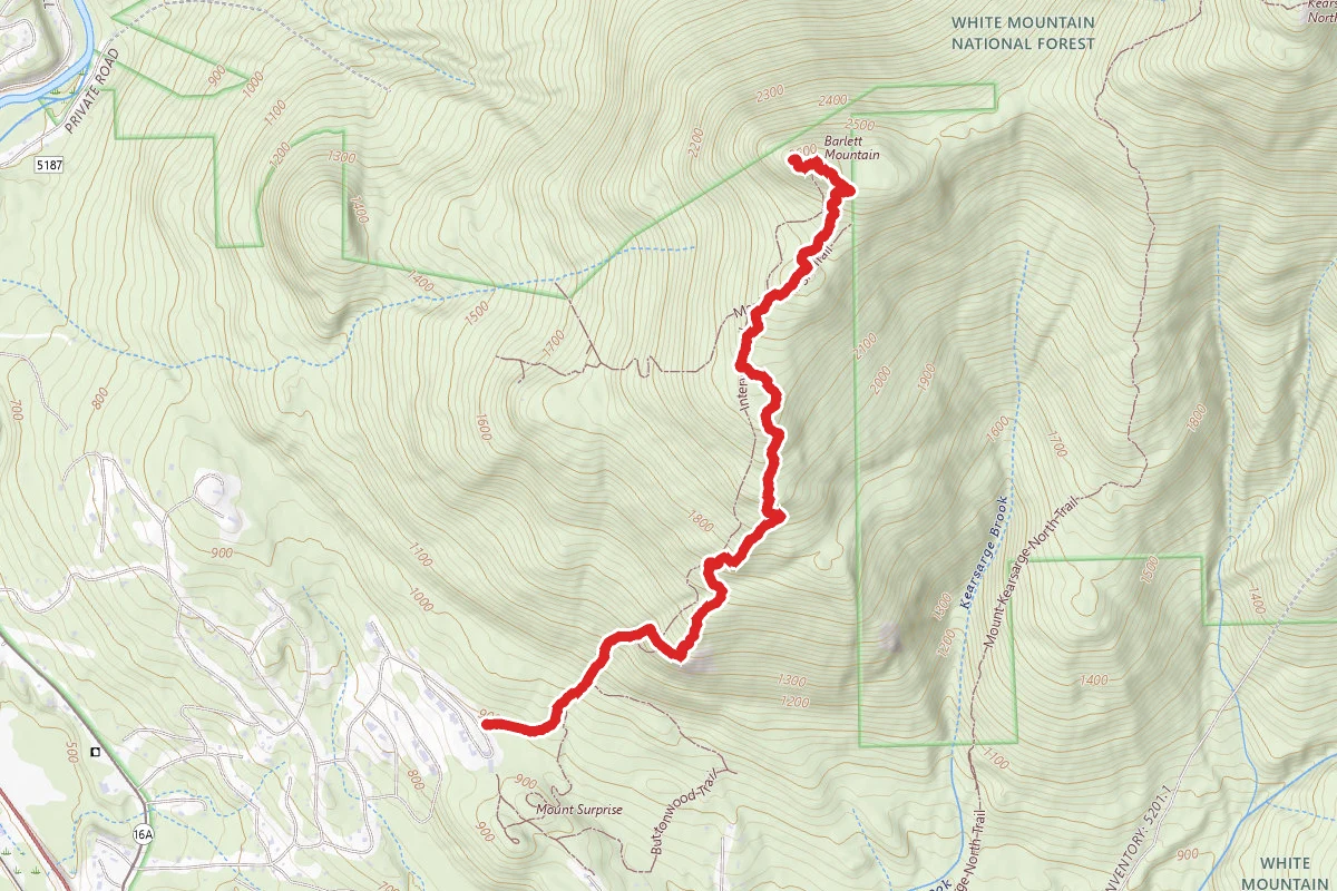 Mount Bartlett Trail