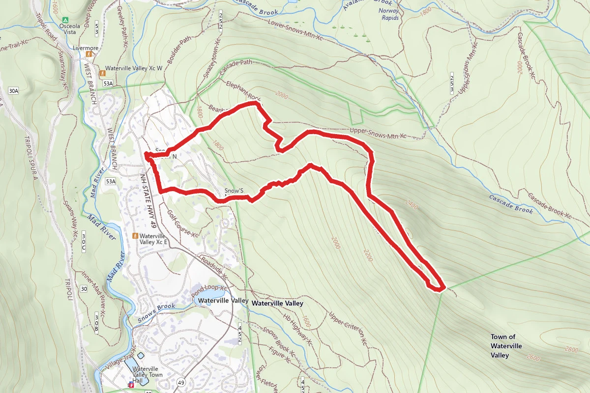 Snow's Mountain Trail Loop