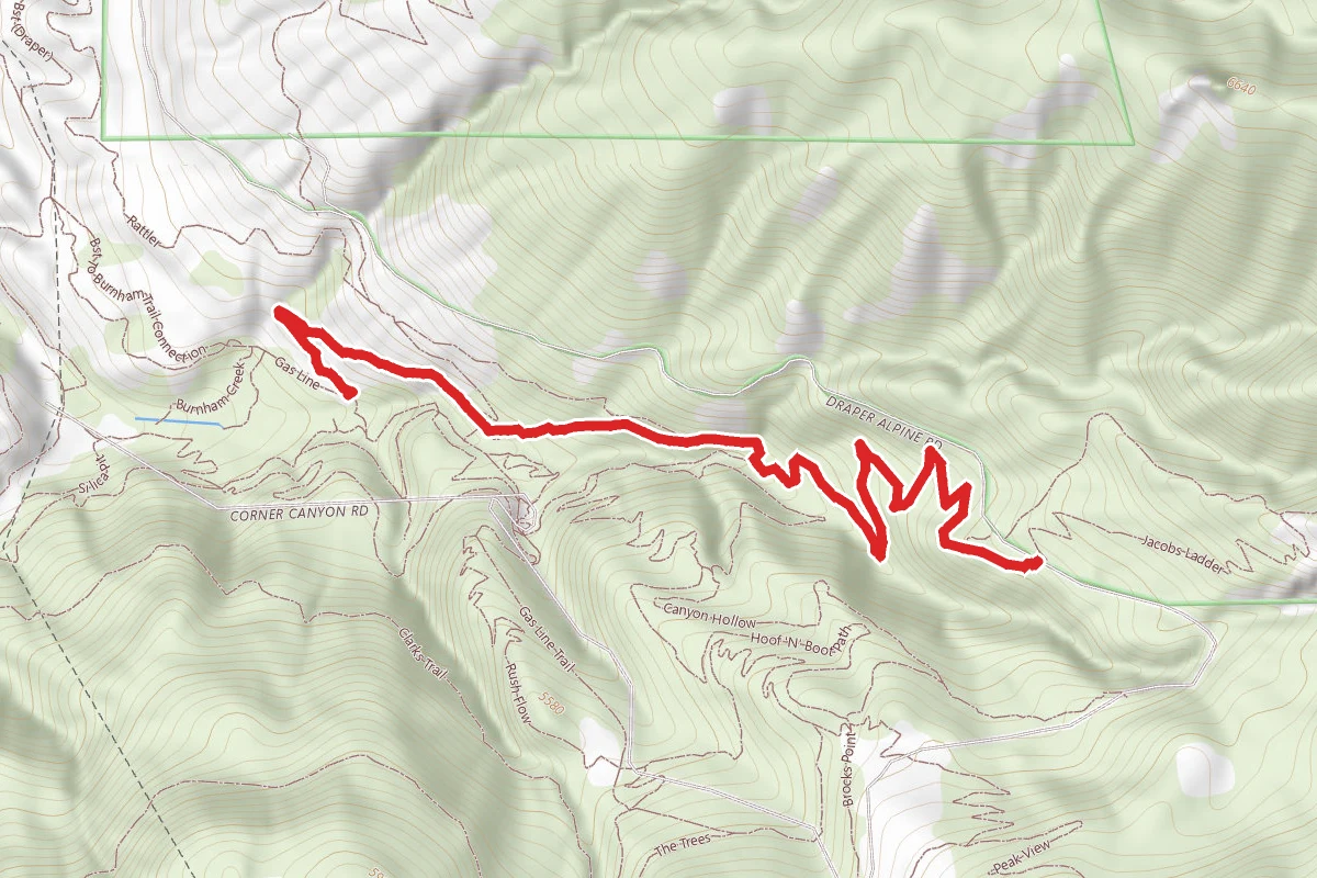 Ghost Falls Trail