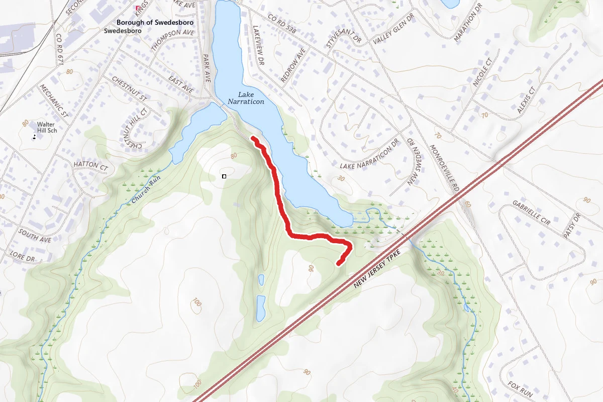 Lake Narraticon Park Trail