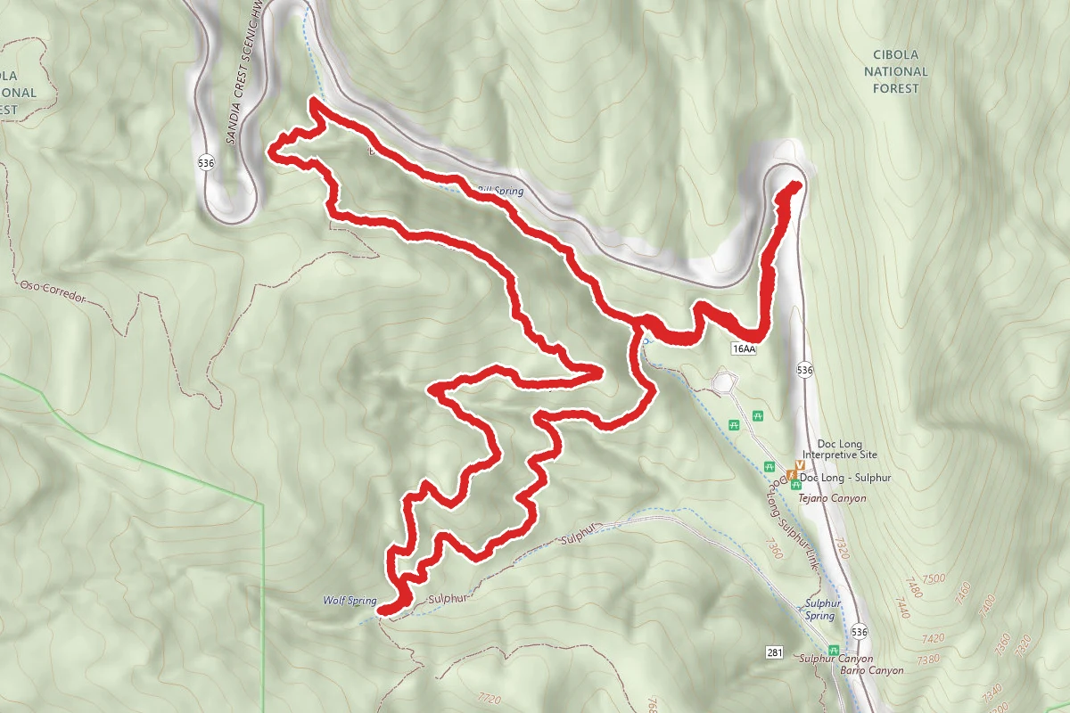 Faulty Trail #195 and Bill Spring Trail #196 Loop