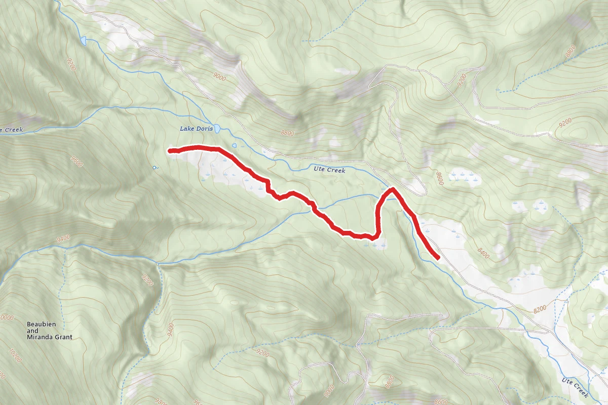 Maxwell Trailhead to Miranda