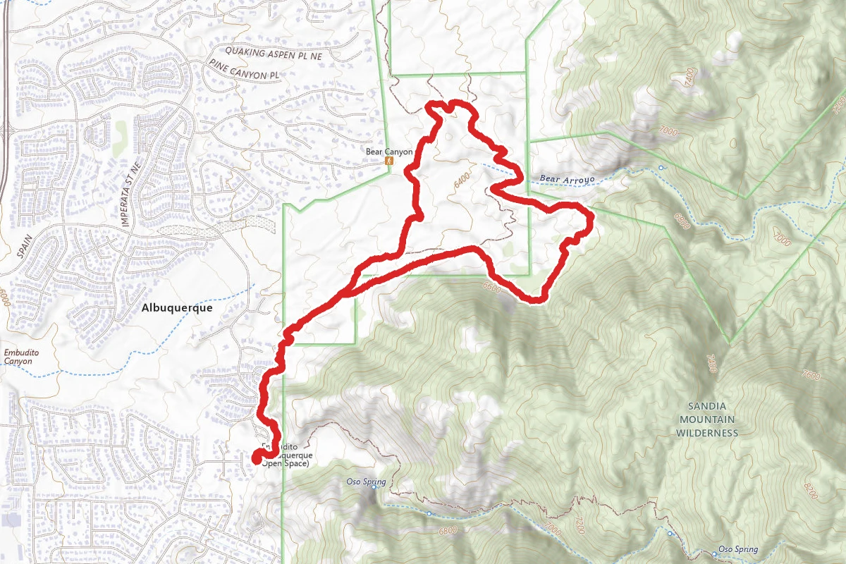 Michial M. Emery and Primitive Loop via Trail #305