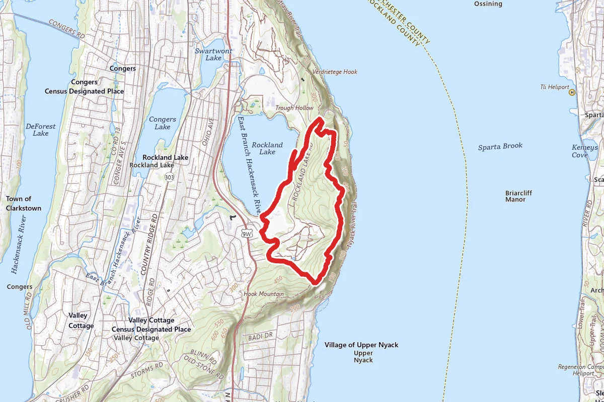 Long Path Rockland Lake Loop
