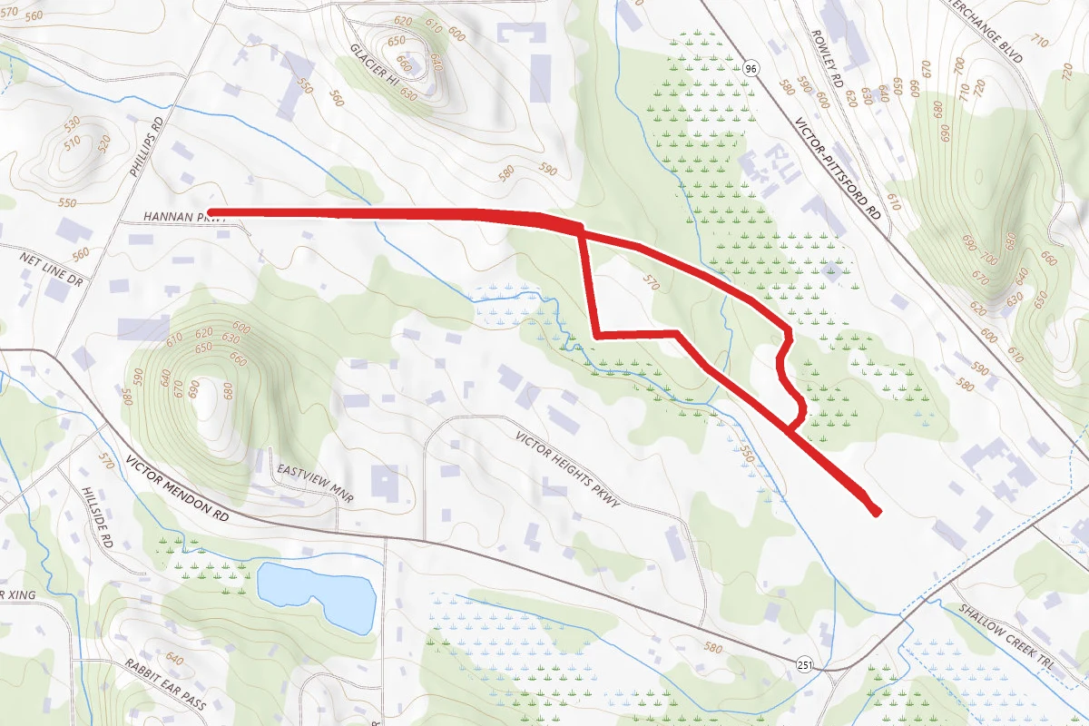 Lehigh Crossing Trolley Trail Loop