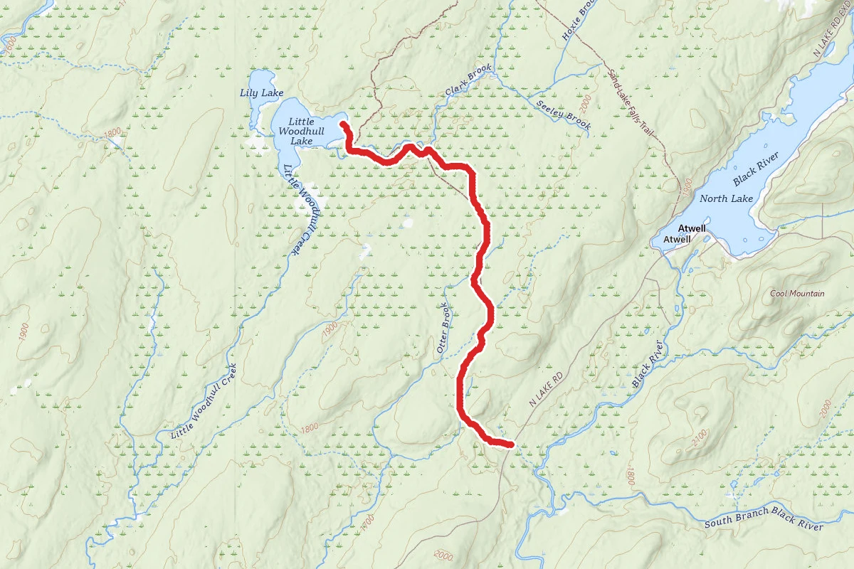 Little Woodhull Lake Trail