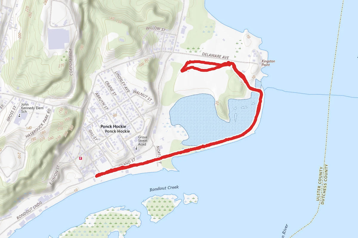 Kingston Point Rail Trail