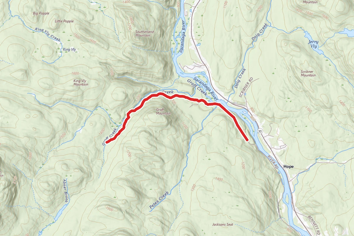 Groff Creek Trail