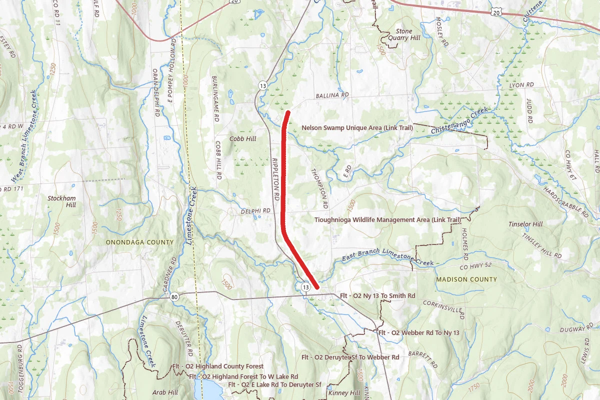 Cazenovia South Trail