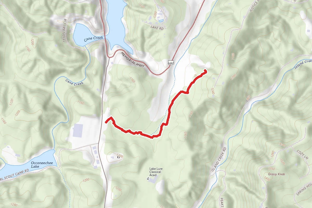 Creekside to Mountain Vista Trail