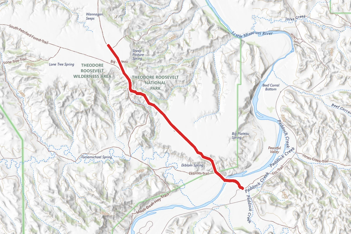 The Big Plateau Trail