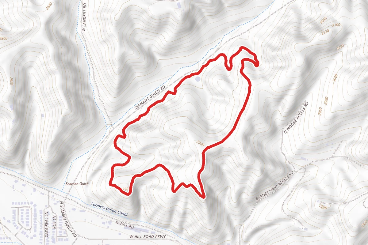Seamans Gulch Dry Creek Loop Trail