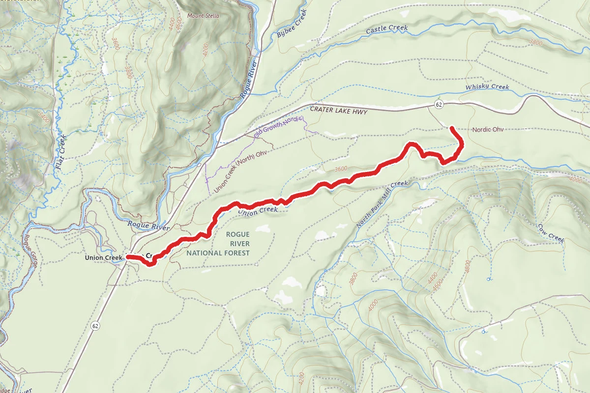 Union Creek Trail 1035