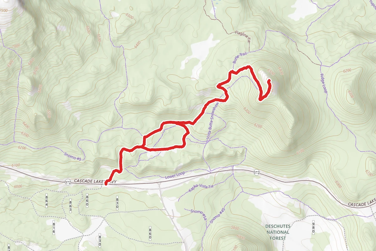 Vista Butte Trail