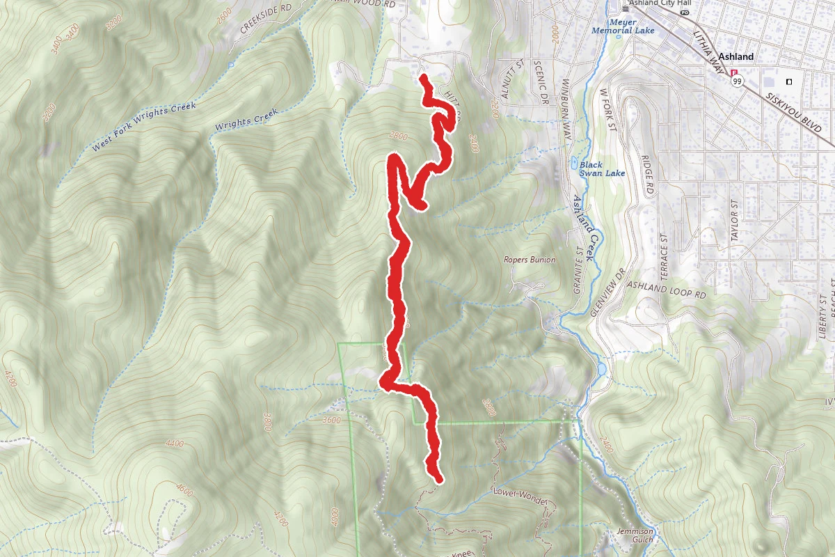 Ostrich Peak via Hitt Road