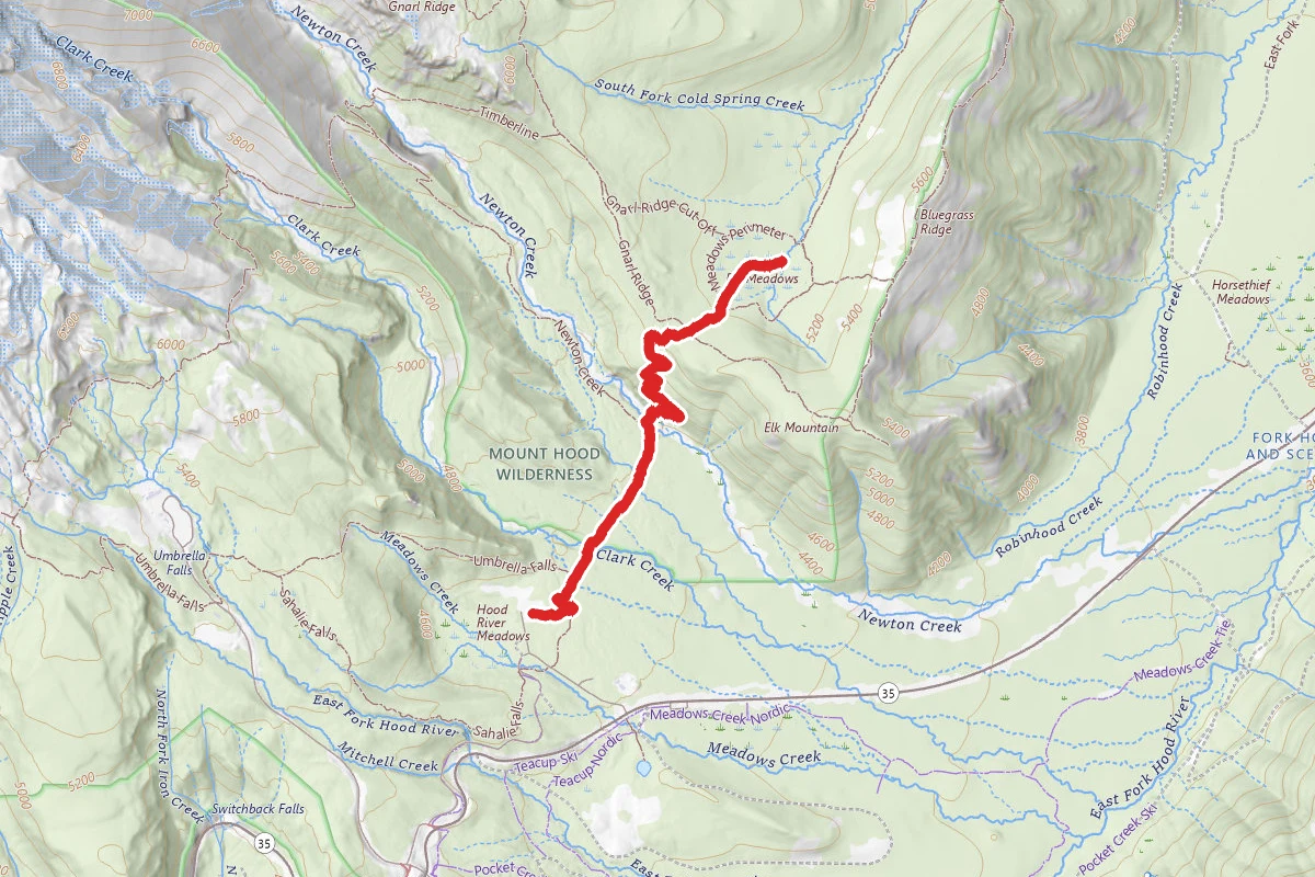Elk Meadow Trail #667C