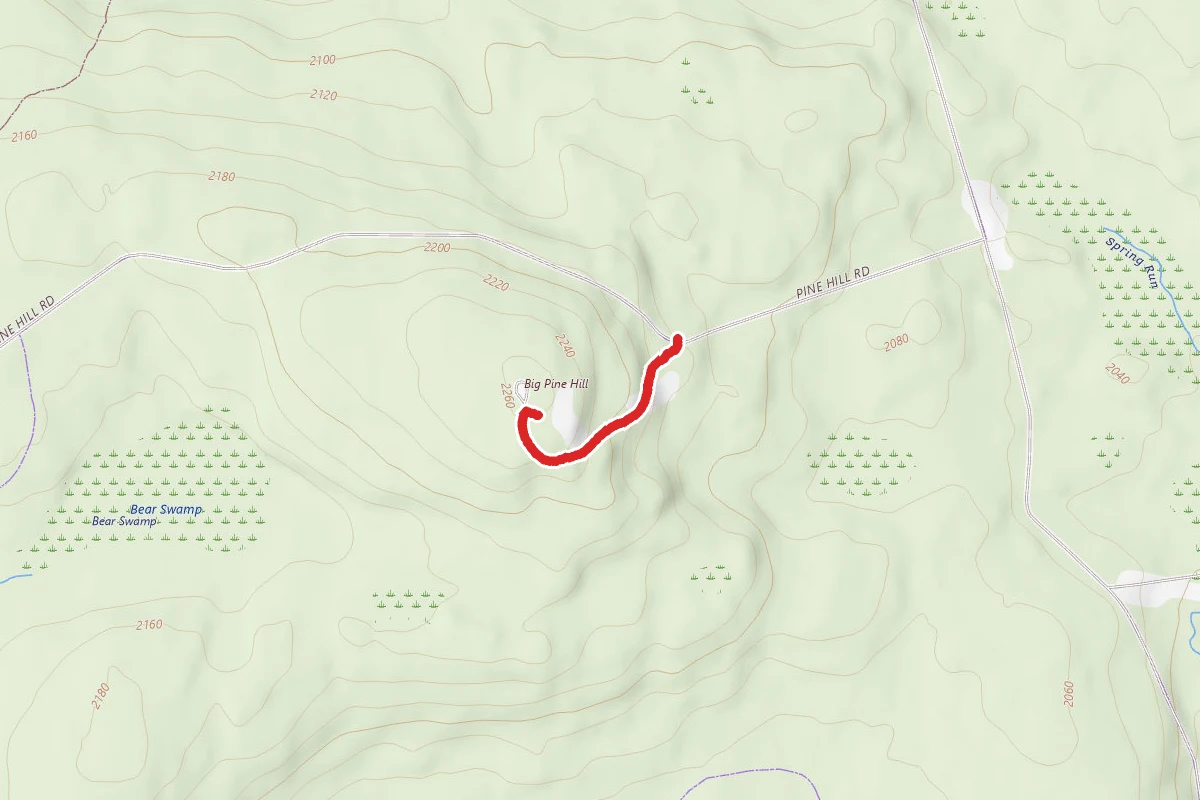 Big Pine Hill Lookout Tower Trail