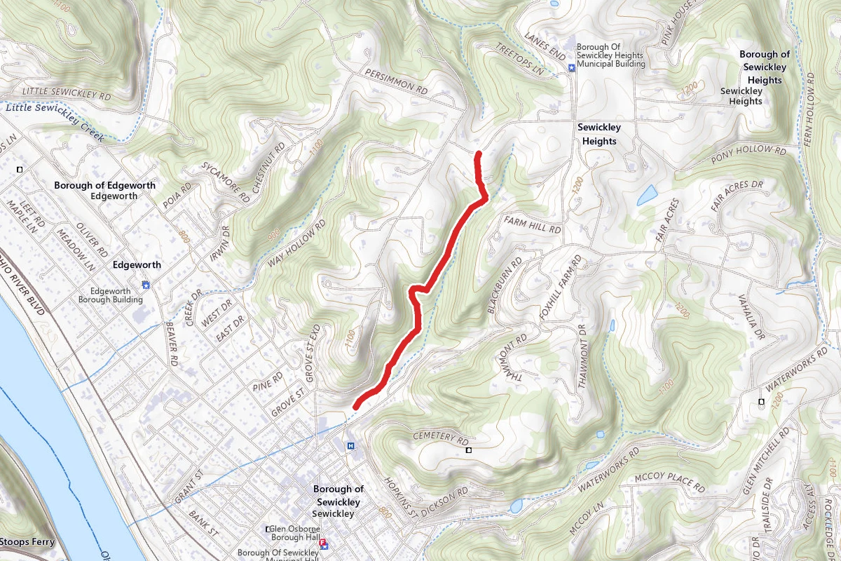 War Memorial Park Trail