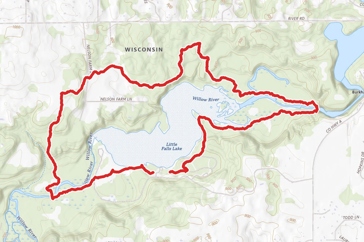 Willow Falls and Nelson Farm Trail Loop