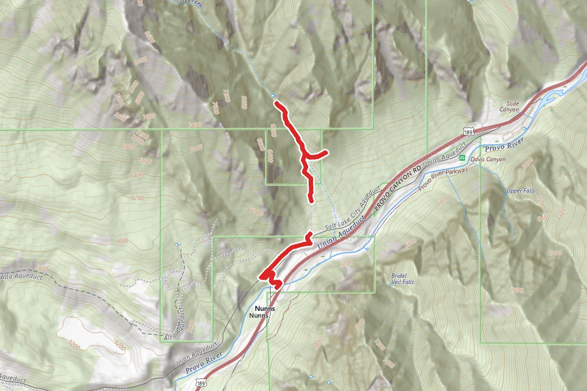 Lost Creek Falls Trail