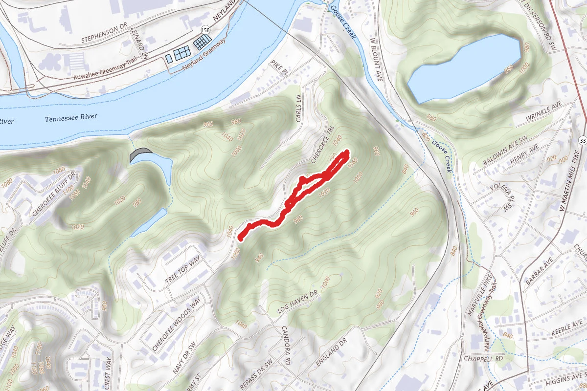 High Ground Park Loop (Fort Higley)
