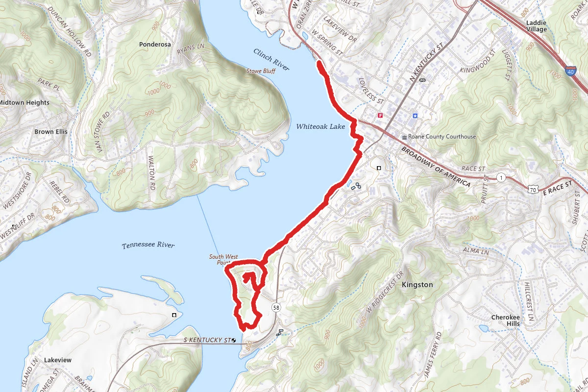 The Betty Brown Memorial Walking Trail