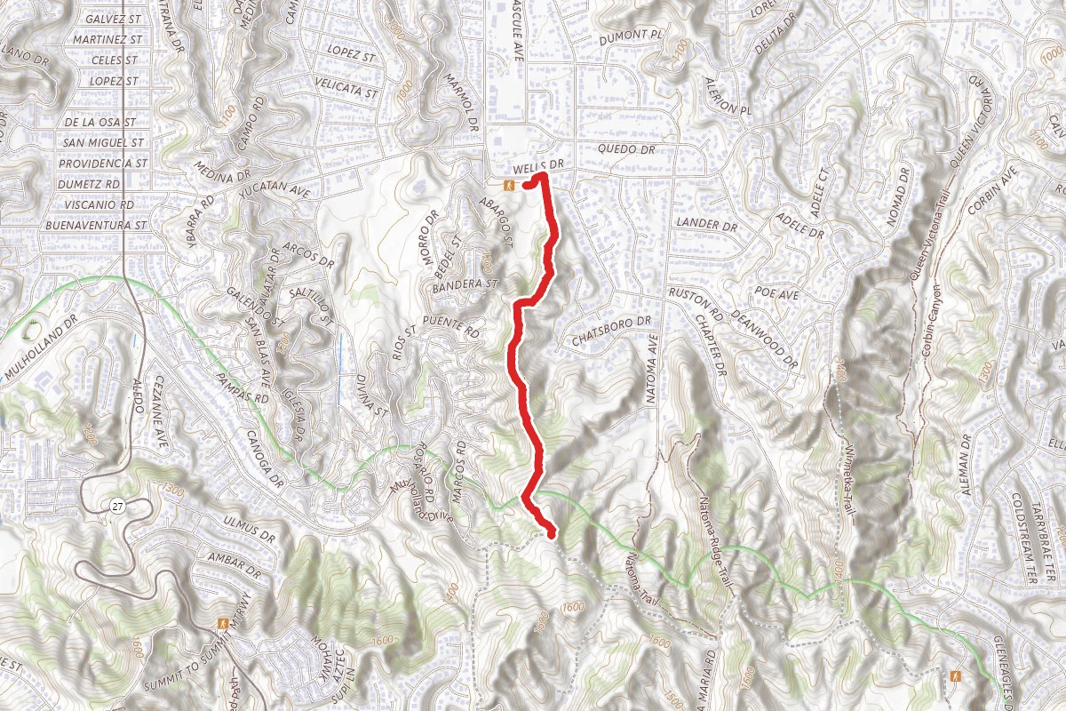 Serrania Ridge Trail