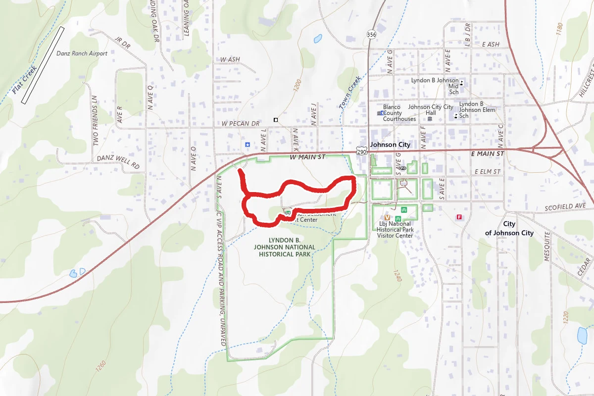 LBJ Walking Trail