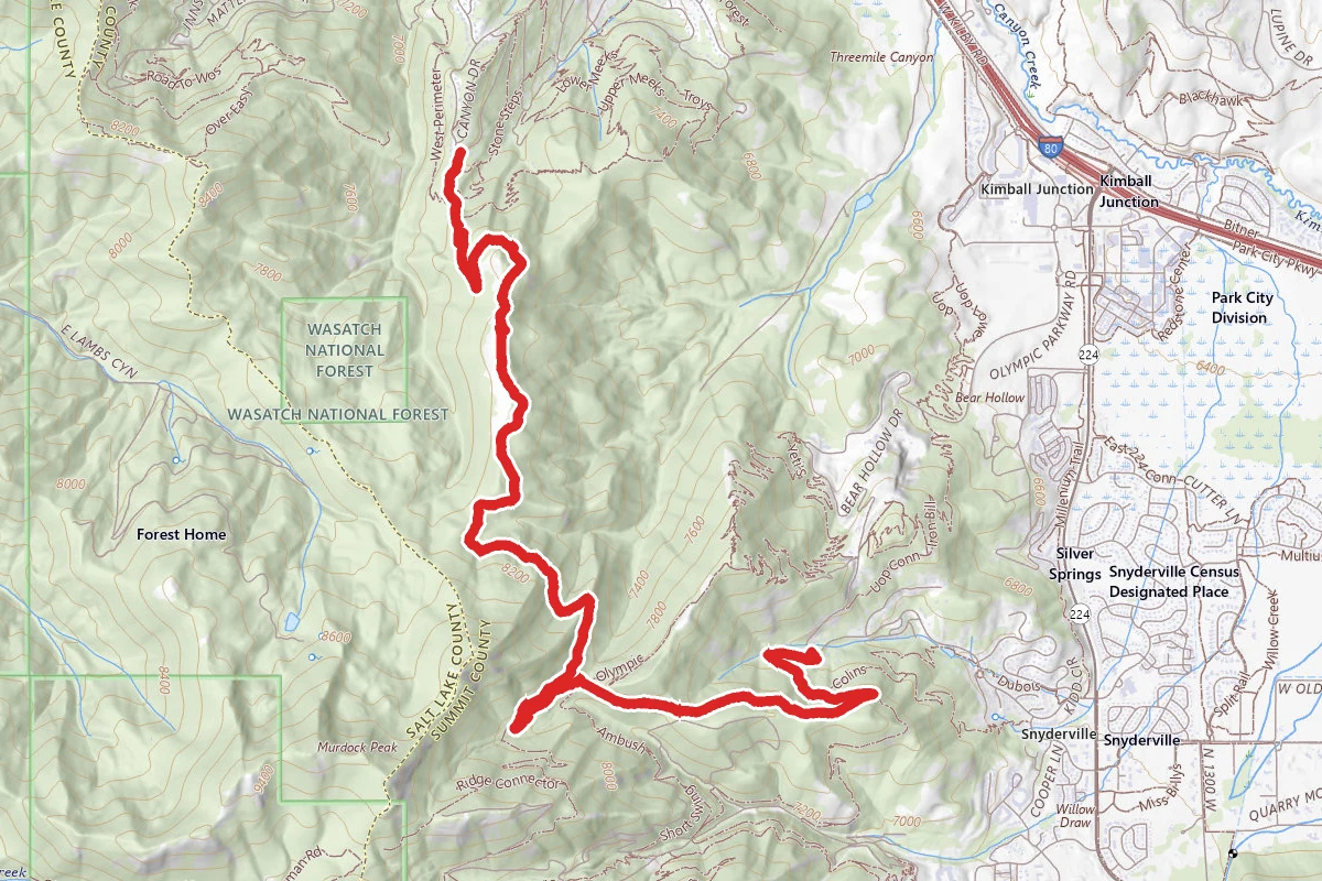 Rob's, Ambush and HT of Mid-Mountain