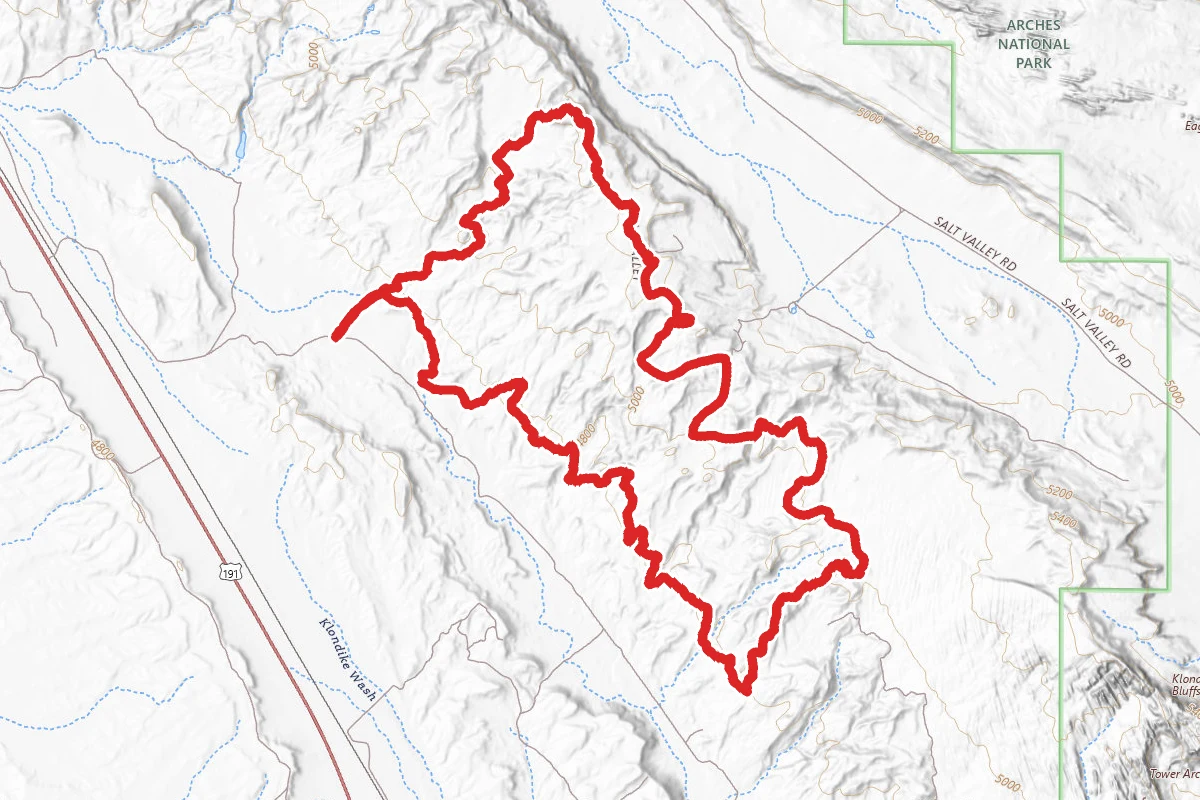 Klondike Bluff Outer Loop
