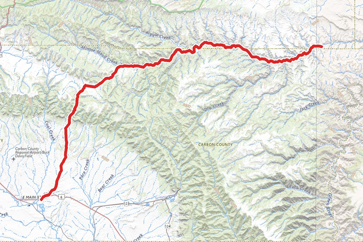 Nine Mile Canyon Back Country Byway