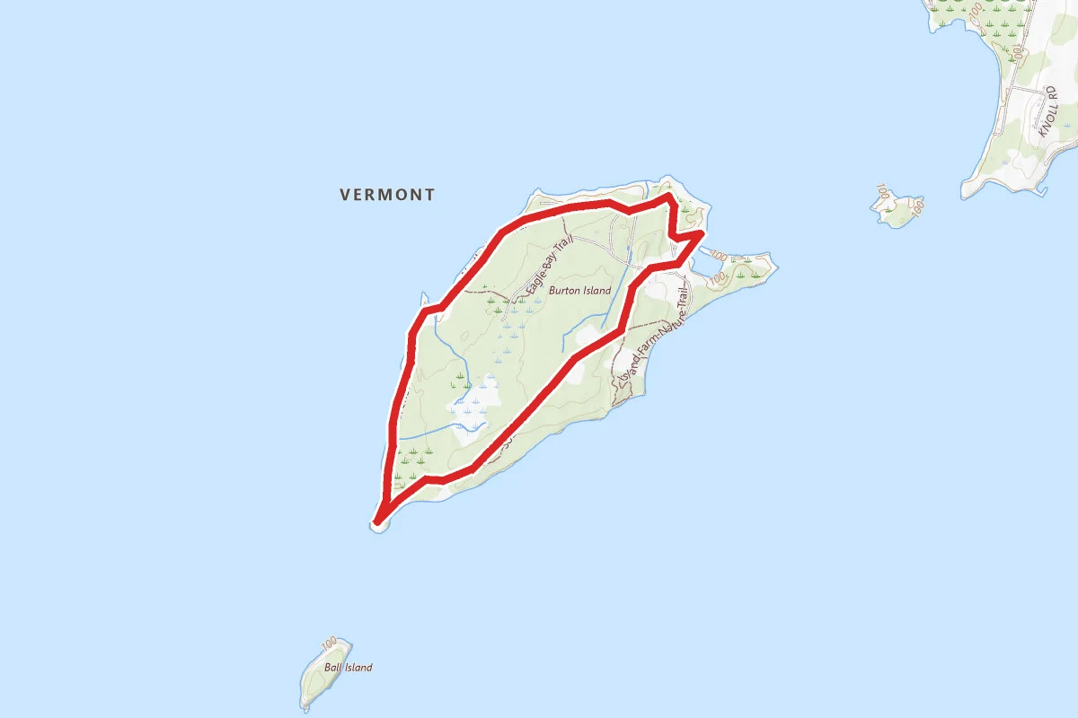 Burton Island Loop Trail