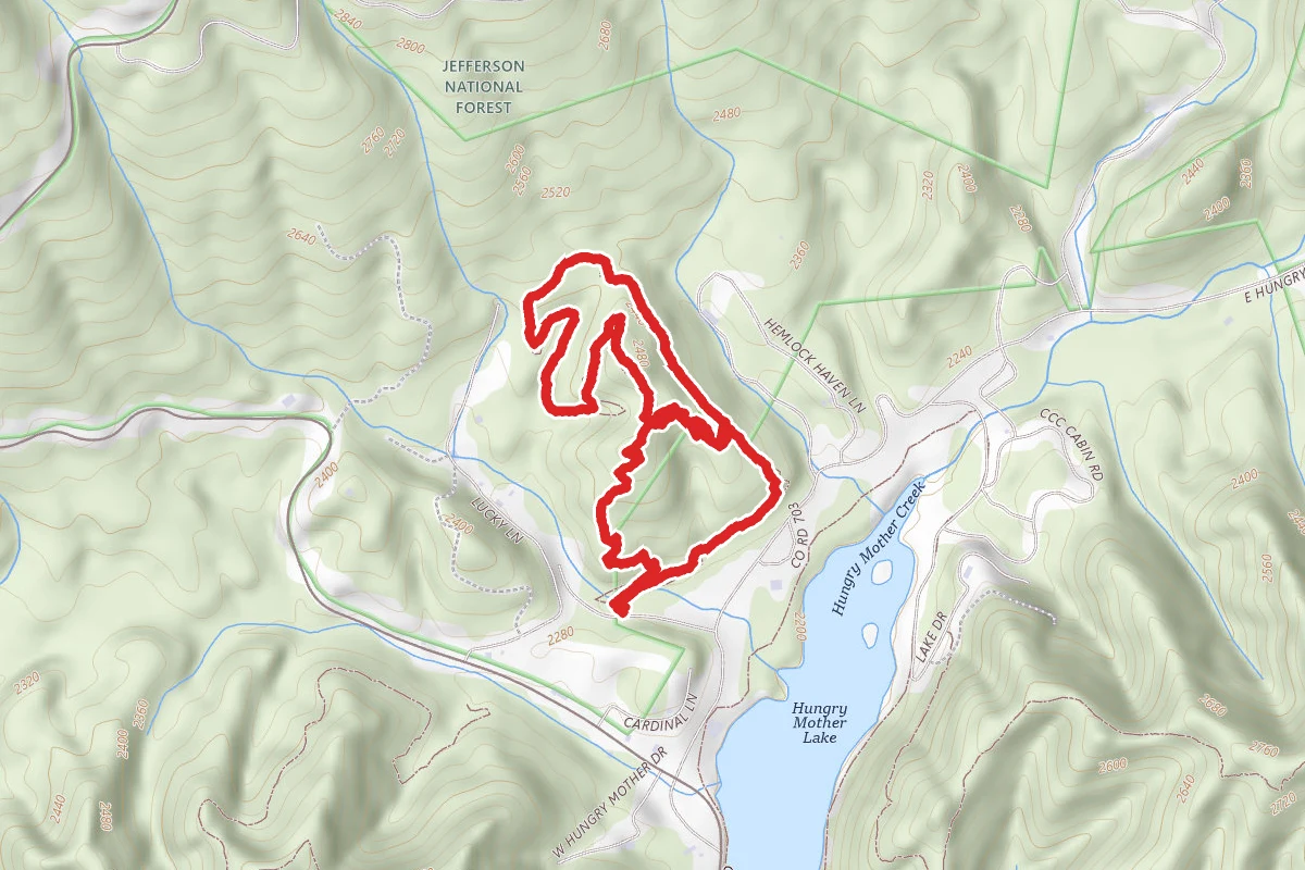 Raiders Run and Old Shawnee Trail