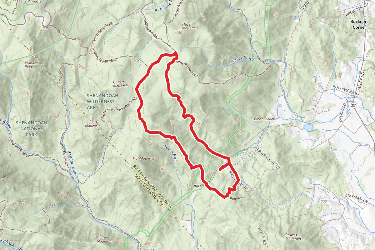 Pine Hill Gap Trail