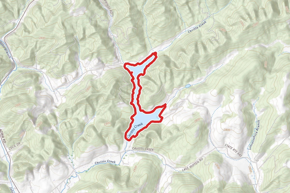 The Fisherman's Trail at Witten Lake