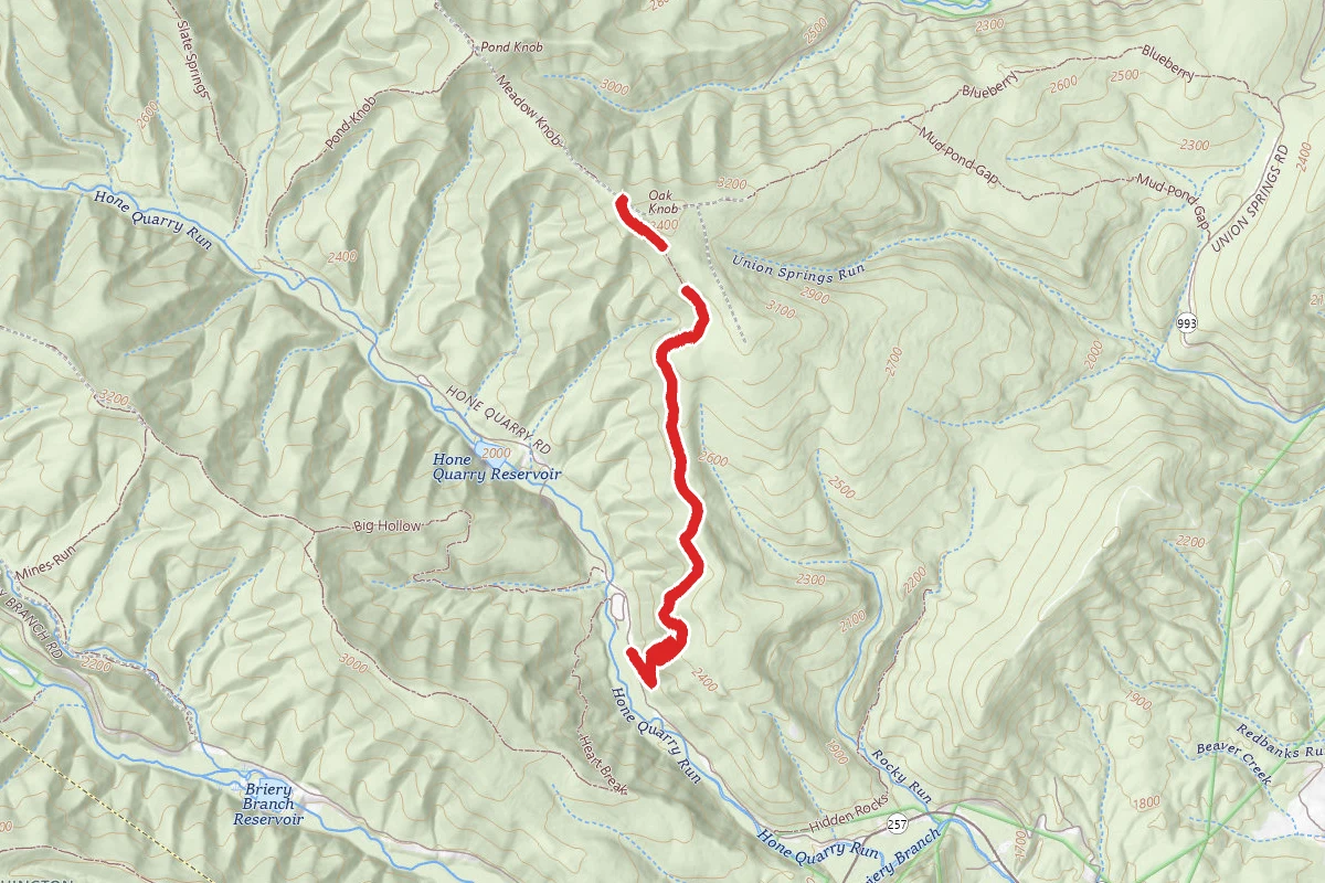 Oak Knob 3525