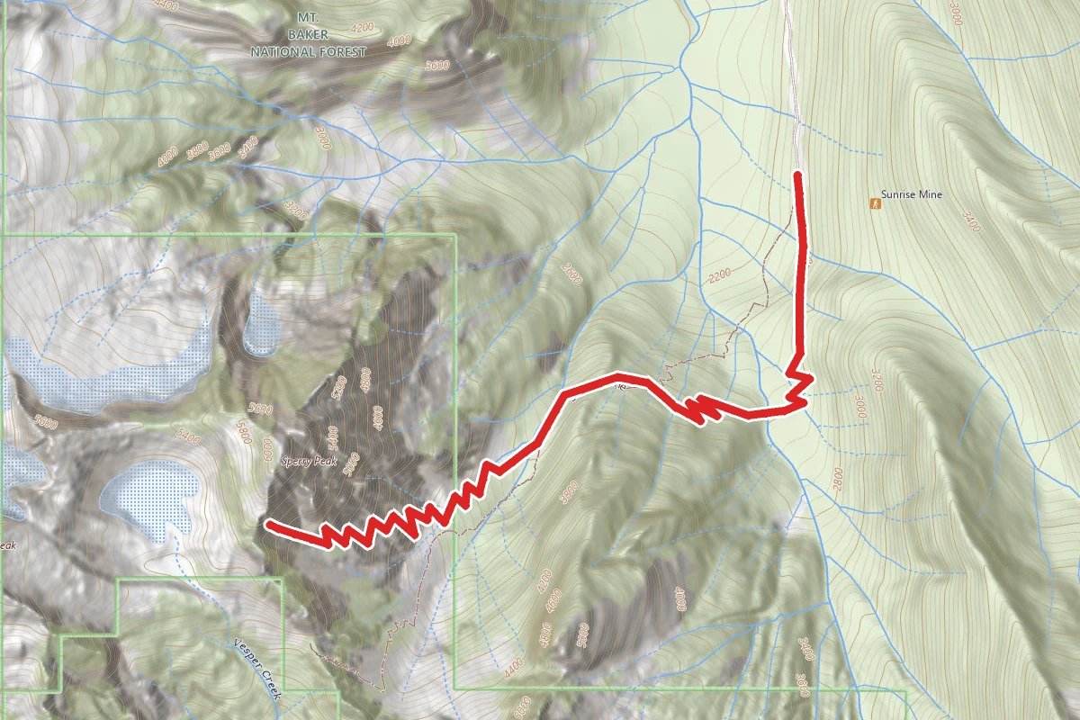 Sunrise Mine Trail