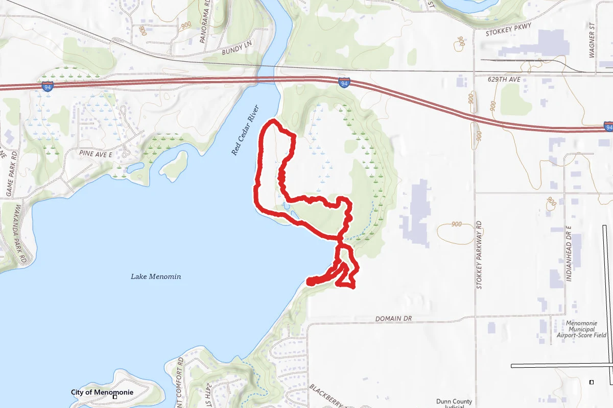 Menomin County Park Loop