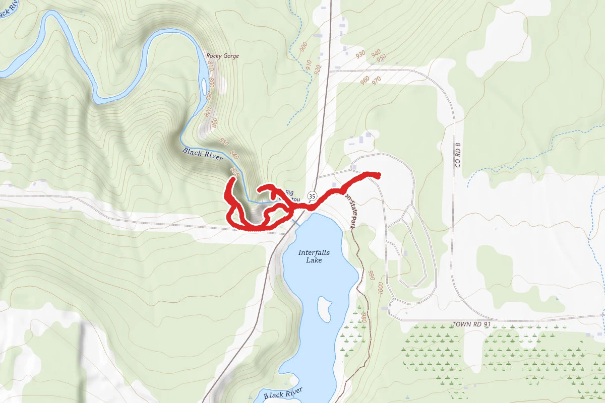 Big Manitou Falls Loop