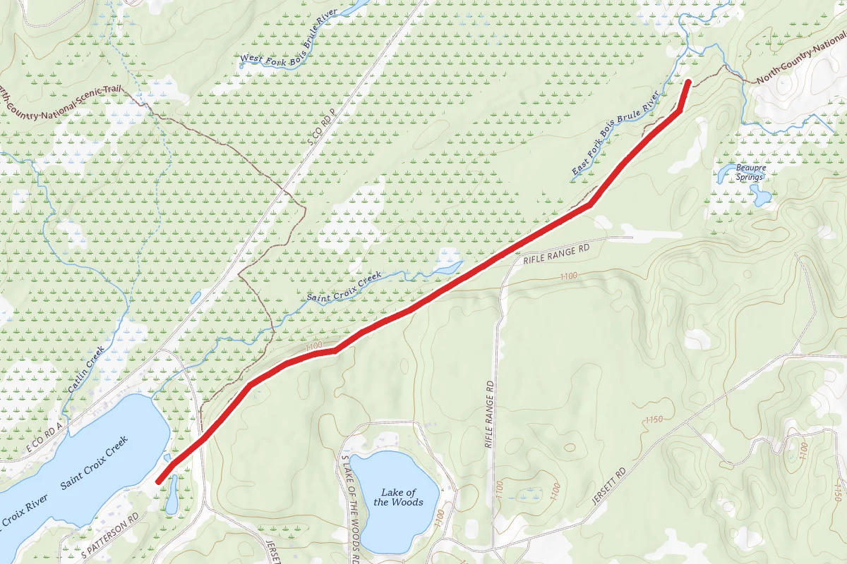 Brule to St. Croix Portage Trail