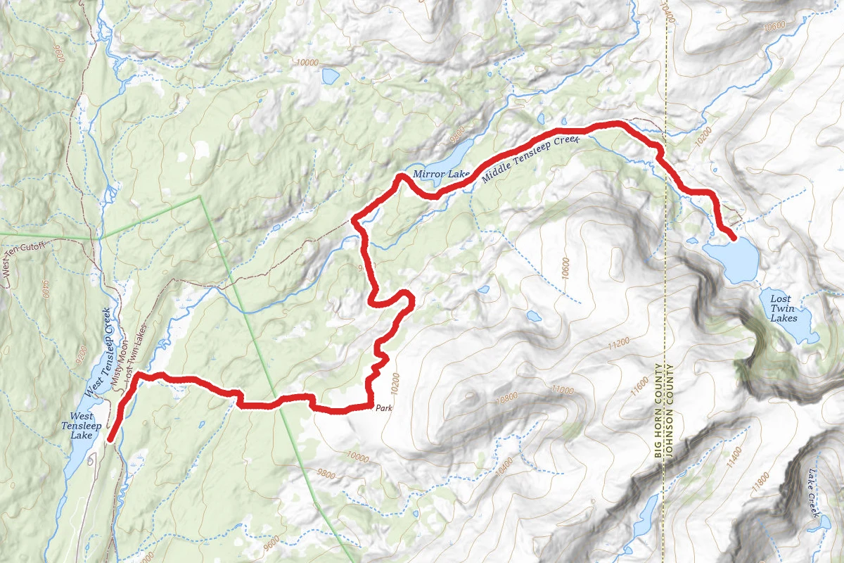 Lost Twin Lakes Trail