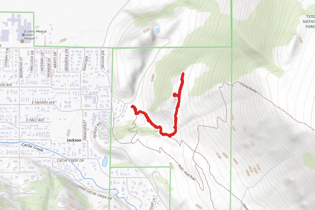 Woods Canyon to Crystal Lite Trail