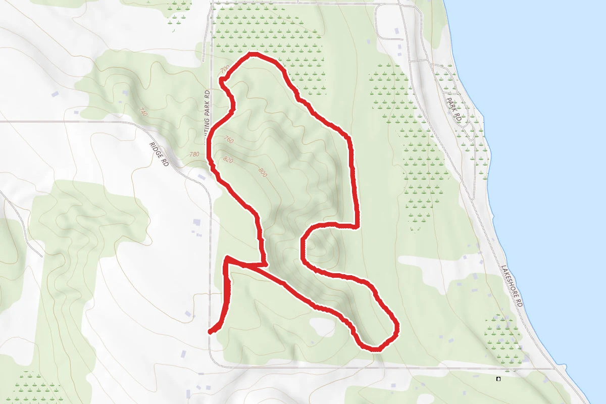 Whiting Park Loop via Ridge Road