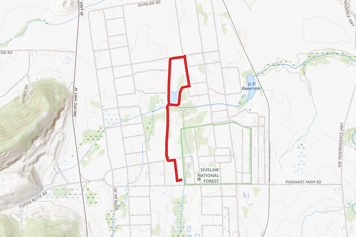Camp Adair Pond Trail