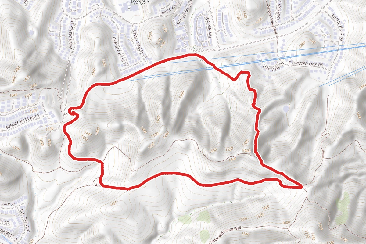 Woodridge Long Canyon Loop