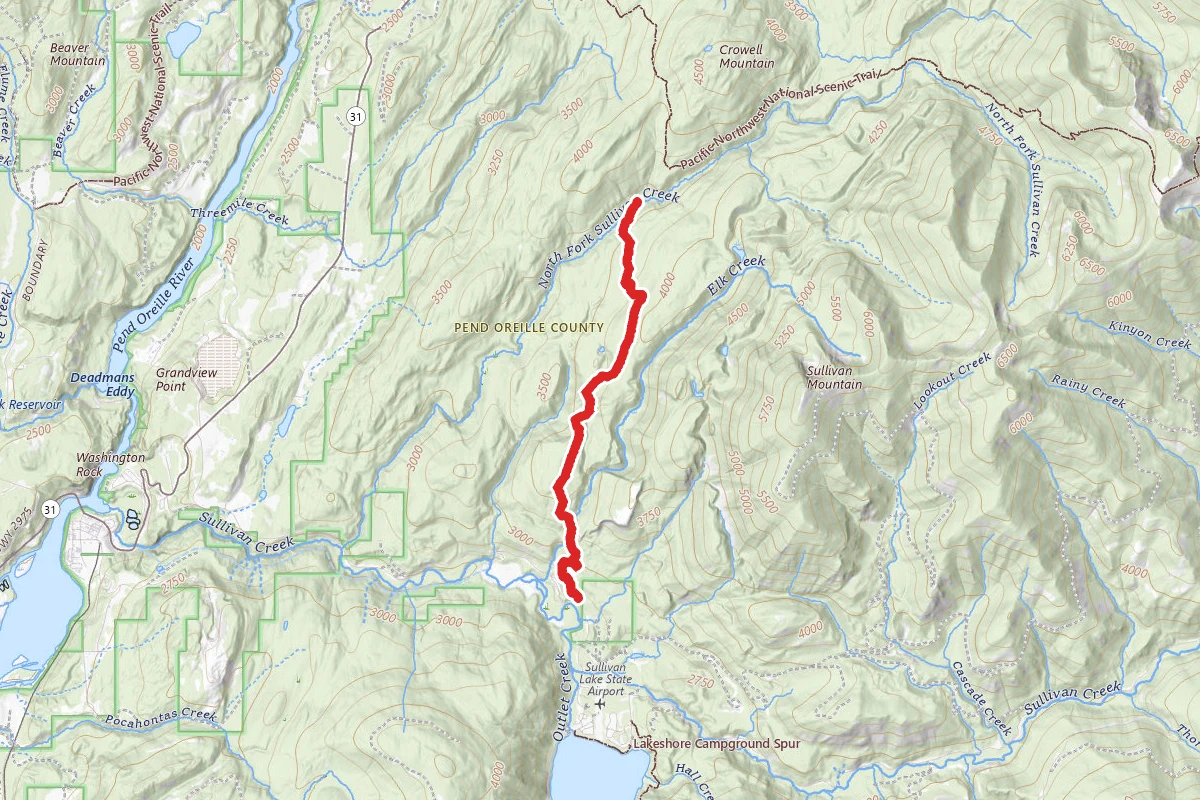 Red Bluff Trail (#533)
