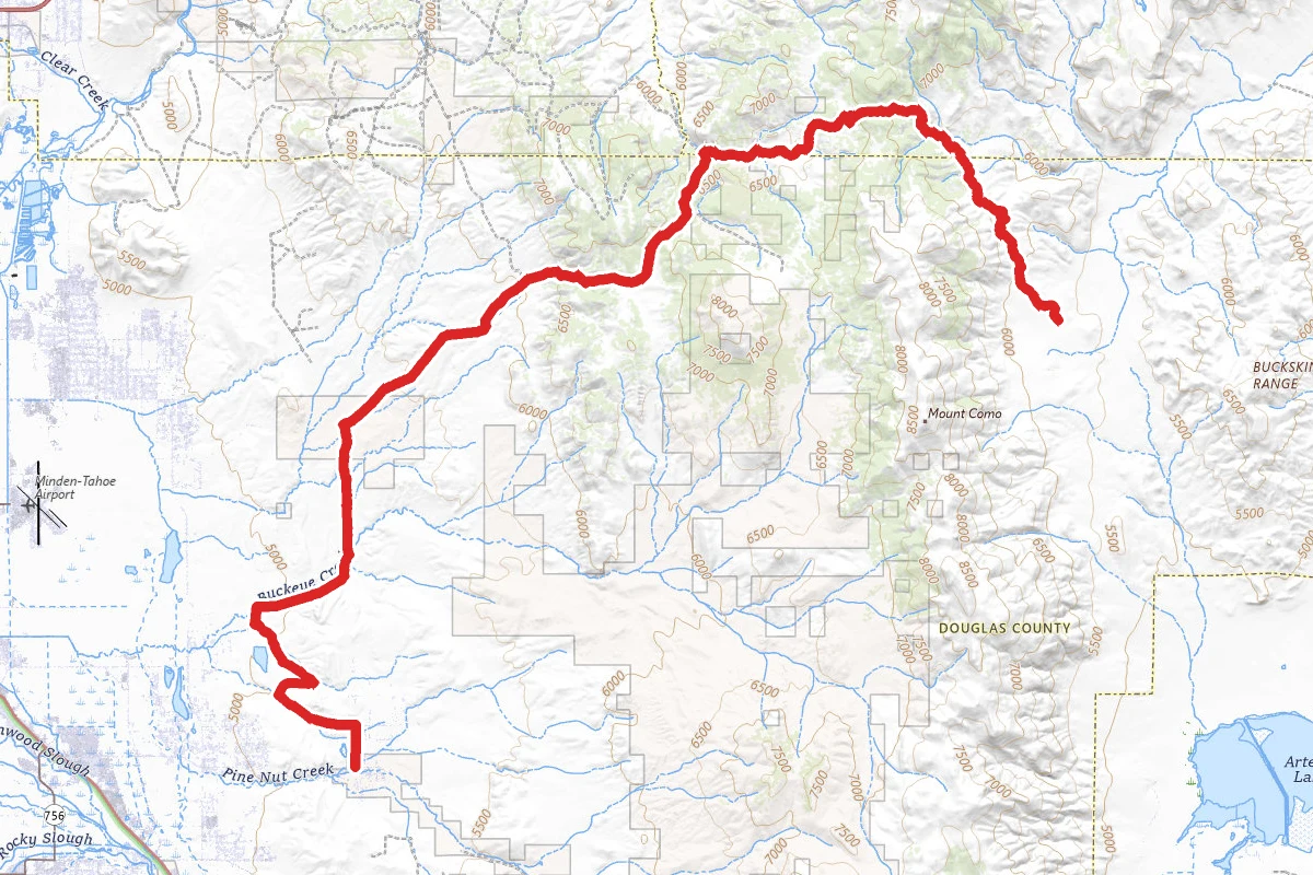 Fish Springs to Sunrise Pass OHV Trails