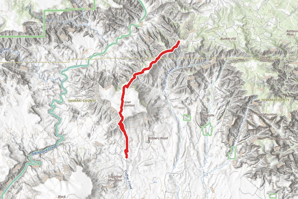 Casner Mountain Trail Eight