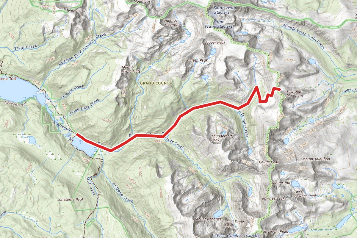 Buchanan Pass Trail