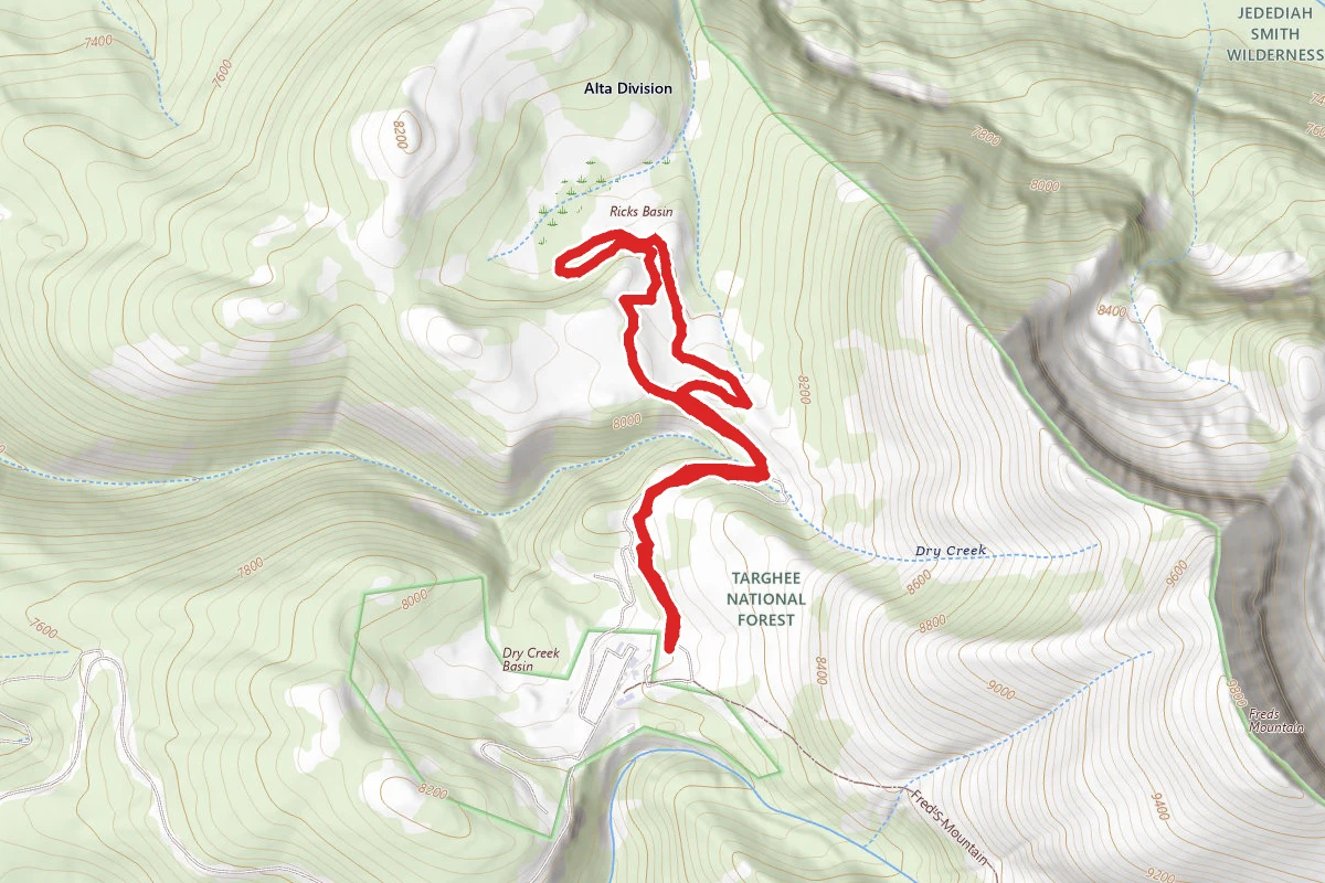 Rick's Basin Trail